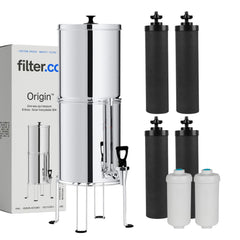 Filter.co Origin™ | Filtre à gravité en acier inoxydable 304